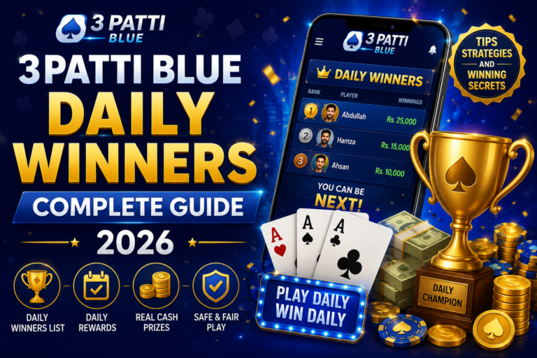 3Patti Blue Daily Winners